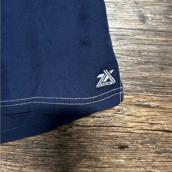 ZeroXposur Blue Swim Shorts Quick-Drying Drawstring - Picture 4 of 6